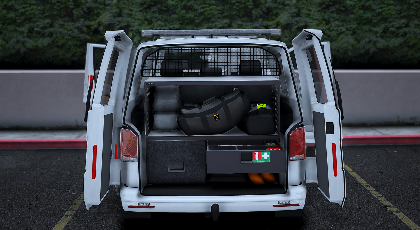 VW Caravelle T6 Polispaket