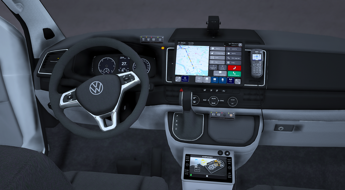 VW Caravelle T6 Polispaket