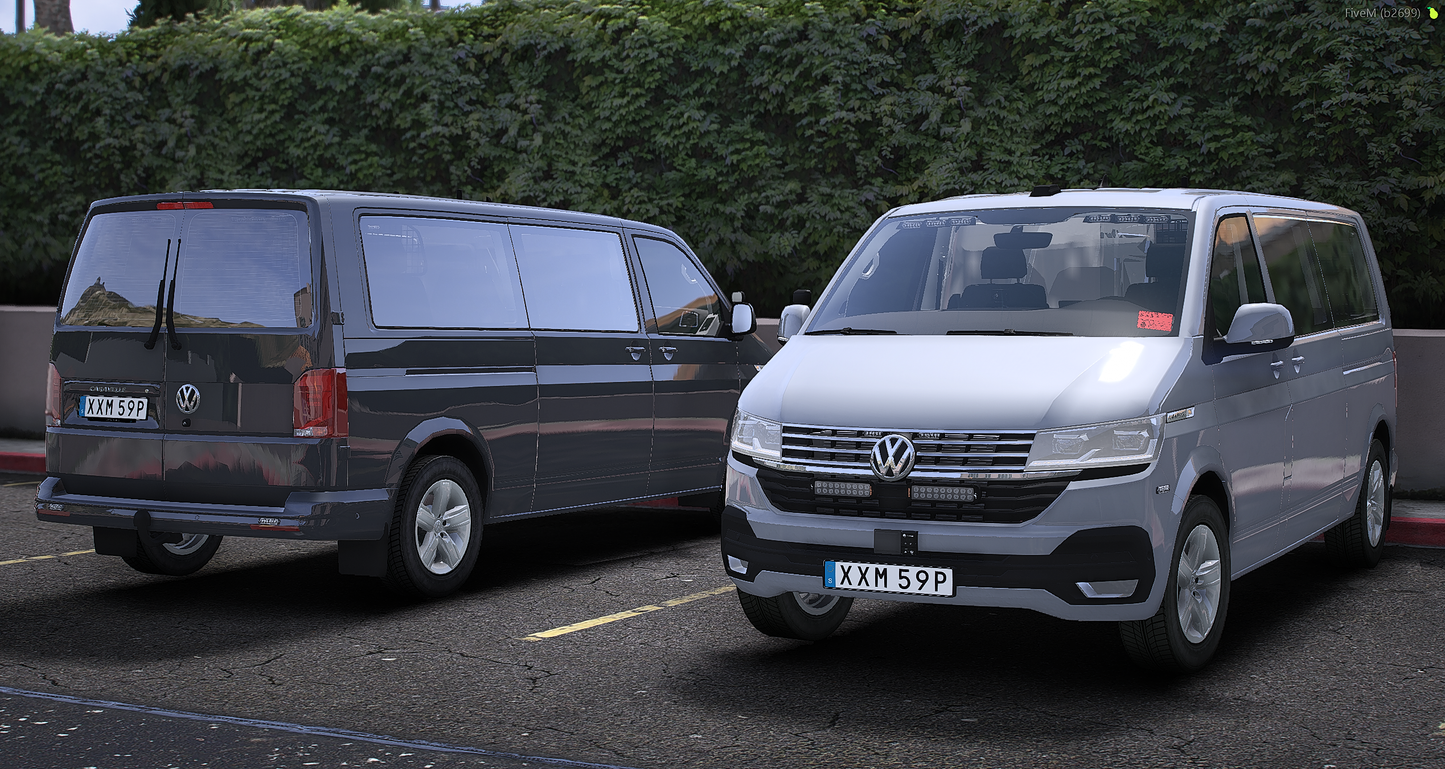 VW Caravelle T6 Polispaket